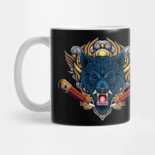 Japanese Wolf 3.2 Mug